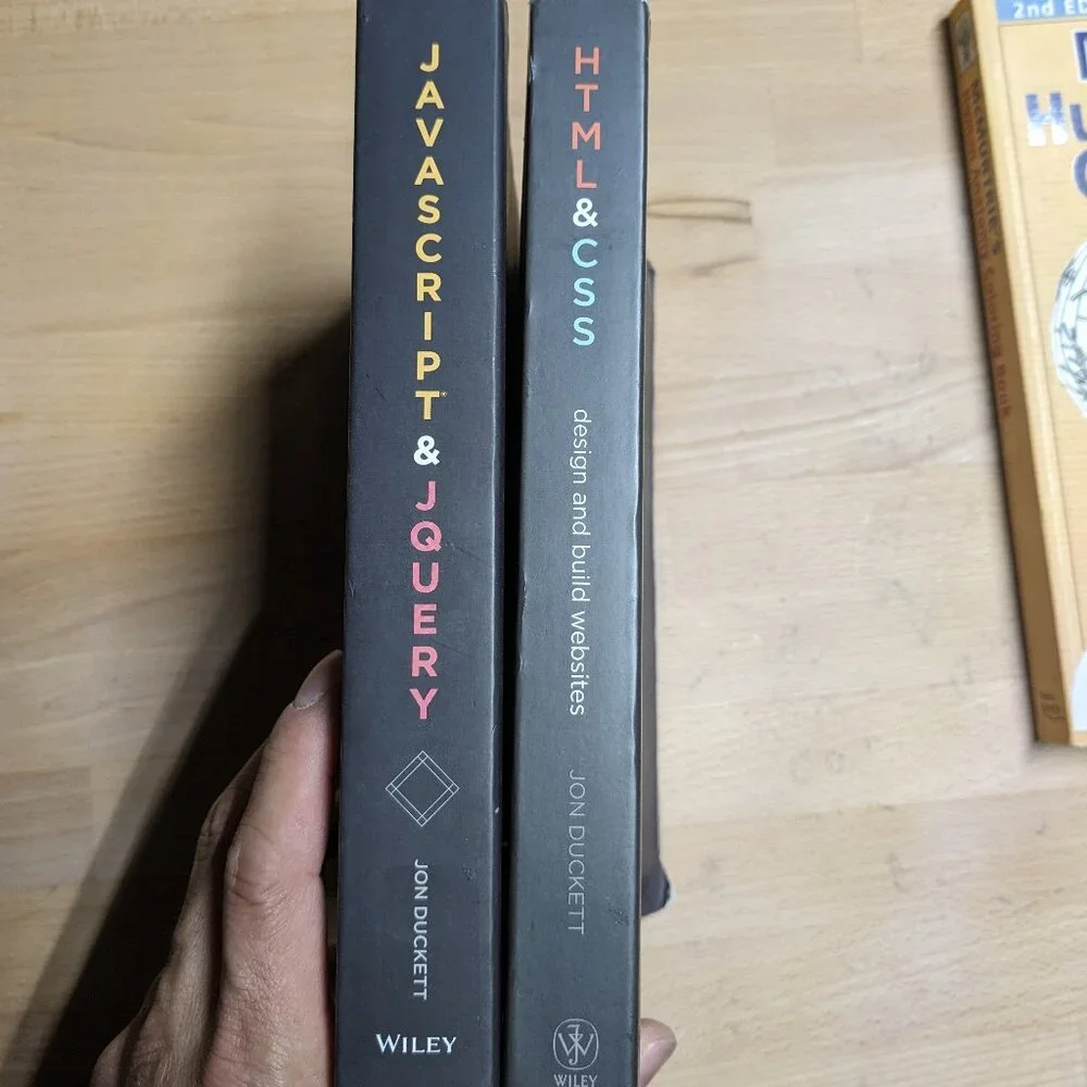 Web Design with HTML, CSS, JavaScript and JQuery Set by Jon Duckett (pre-owned) - Picture 2 of 8